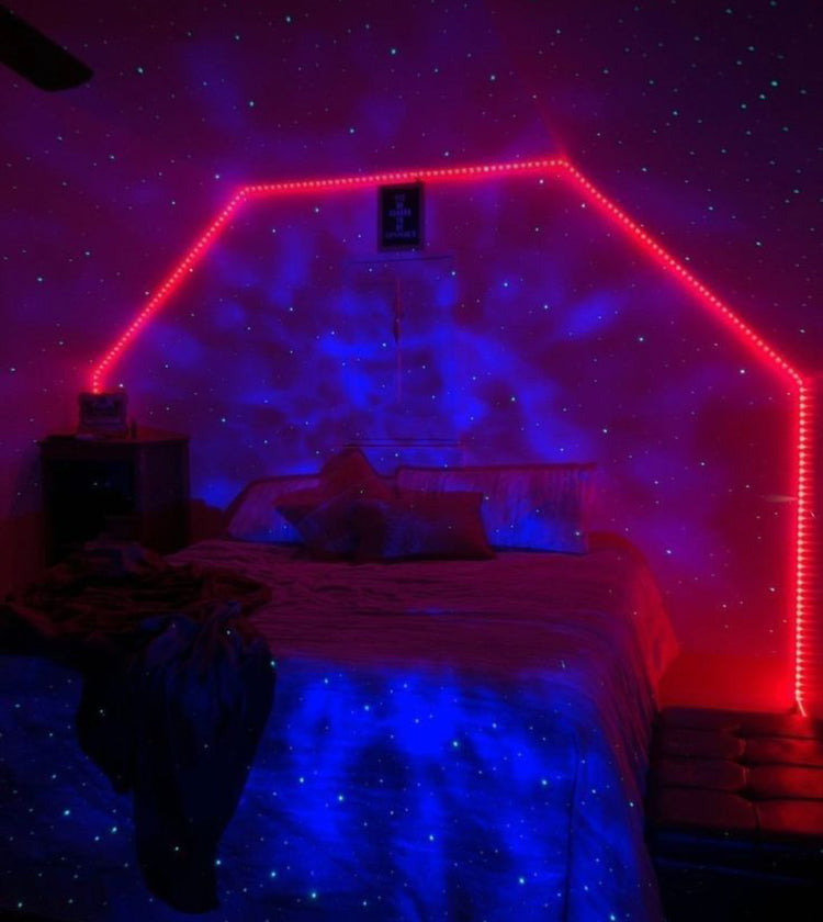Lumière de projection d’étoile Aurora LED